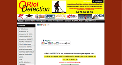 Desktop Screenshot of orioldetection.com